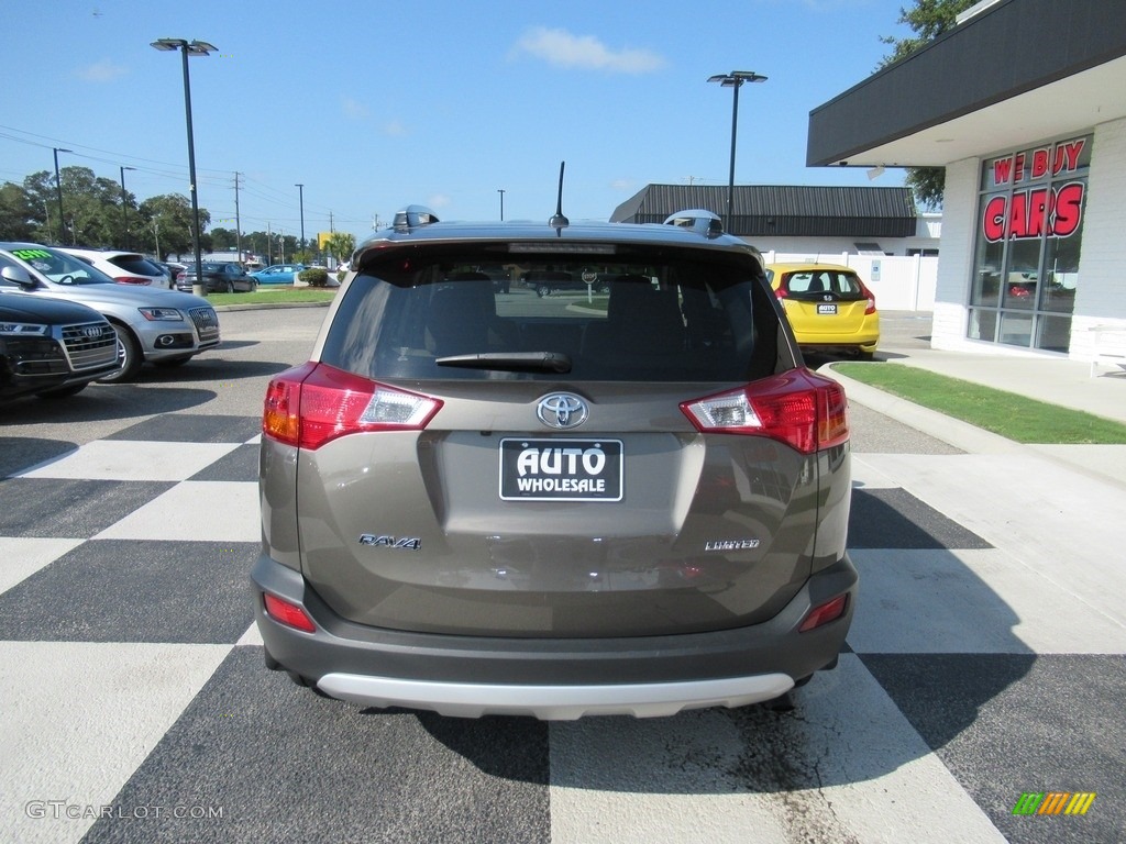 2015 RAV4 Limited - Pyrite Mica / Latte photo #4