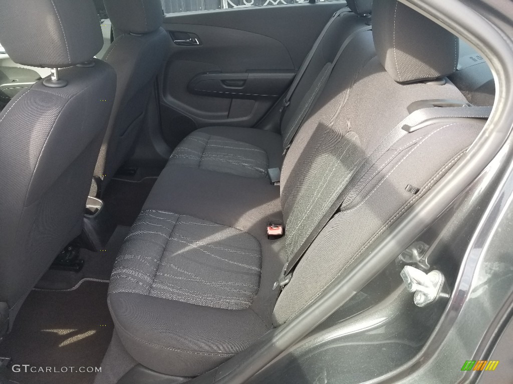 2014 Sonic LT Sedan - Ashen Gray Metallic / Jet Black/Dark Titanium photo #16