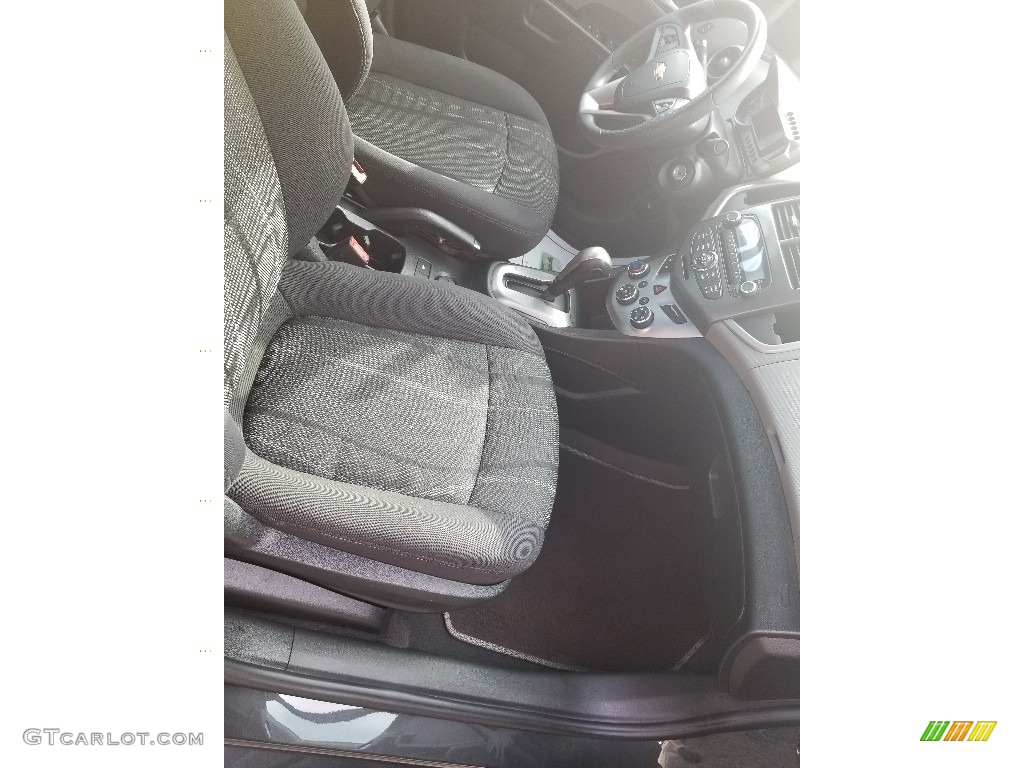 2014 Sonic LT Sedan - Ashen Gray Metallic / Jet Black/Dark Titanium photo #19