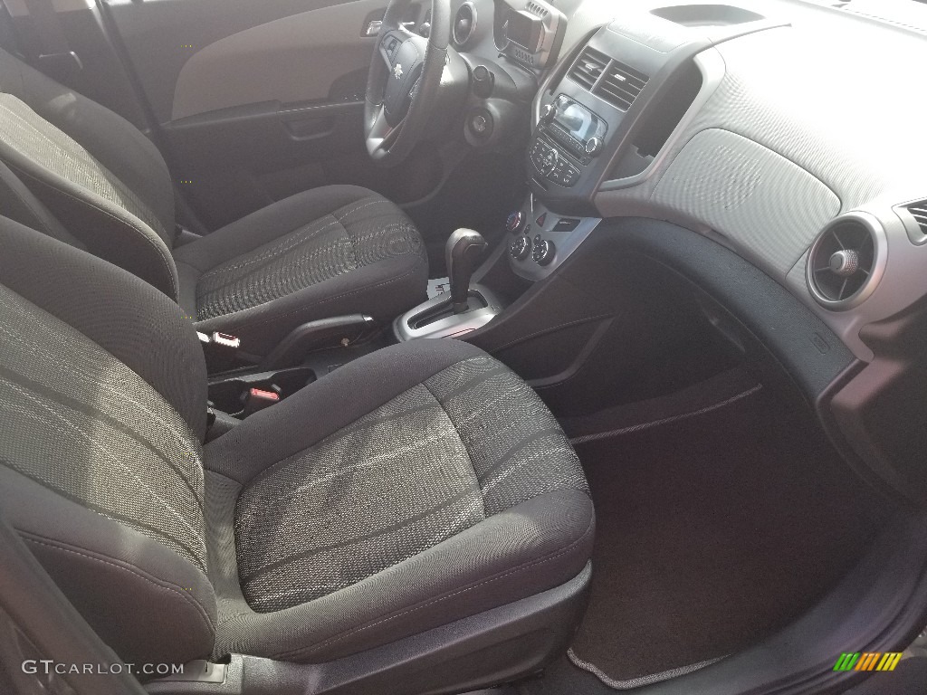 2014 Sonic LT Sedan - Ashen Gray Metallic / Jet Black/Dark Titanium photo #20