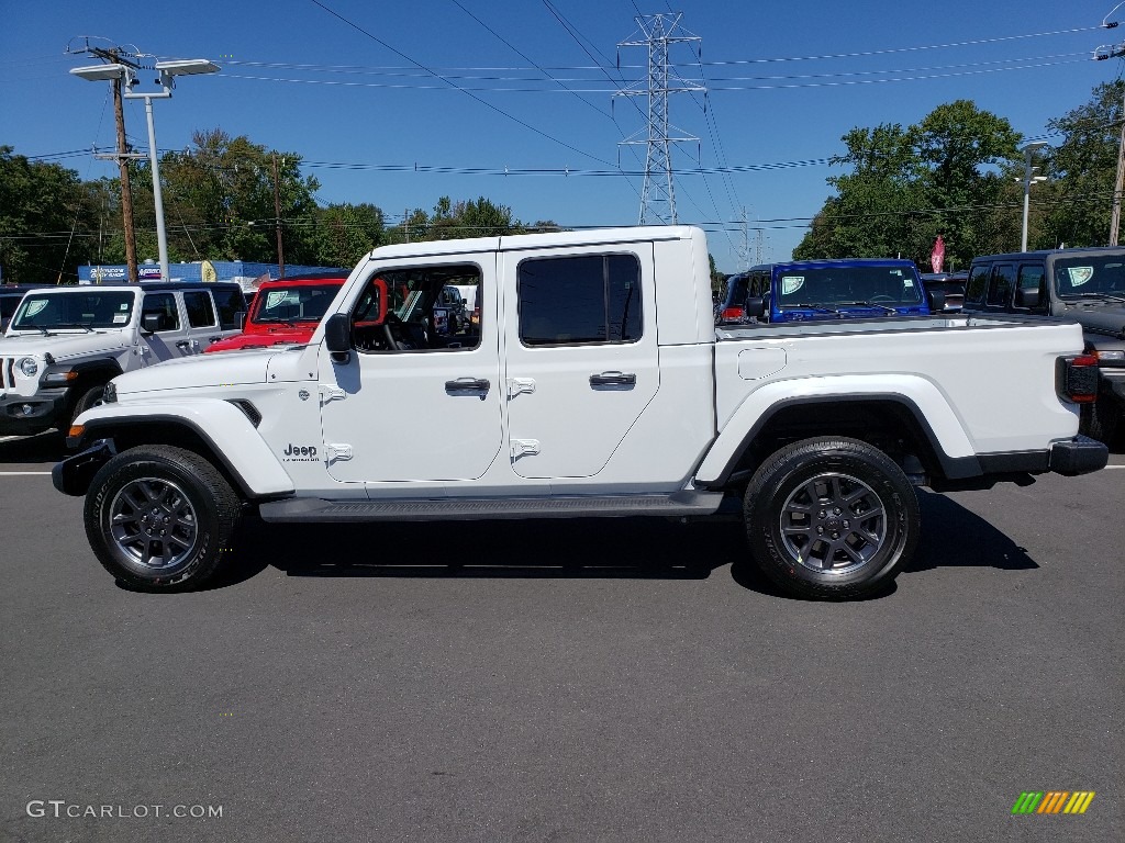 2020 Gladiator Overland 4x4 - Bright White / Black/Dark Saddle photo #3