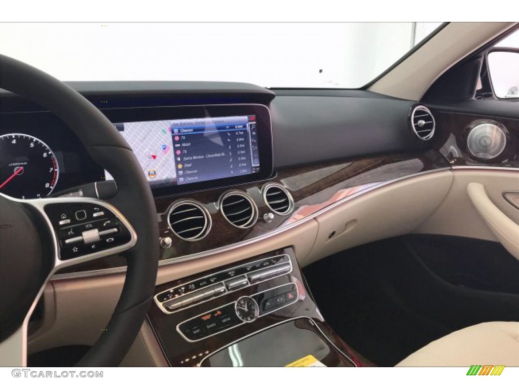 2020 Mercedes-Benz E 450 4Matic Wagon Macchiato Beige/Black Dashboard Photo #135228966