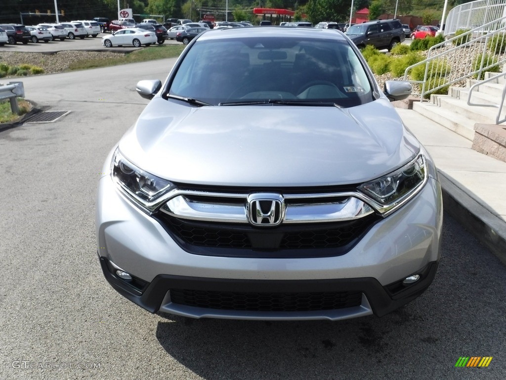 2018 CR-V EX AWD - Lunar Silver Metallic / Black photo #4