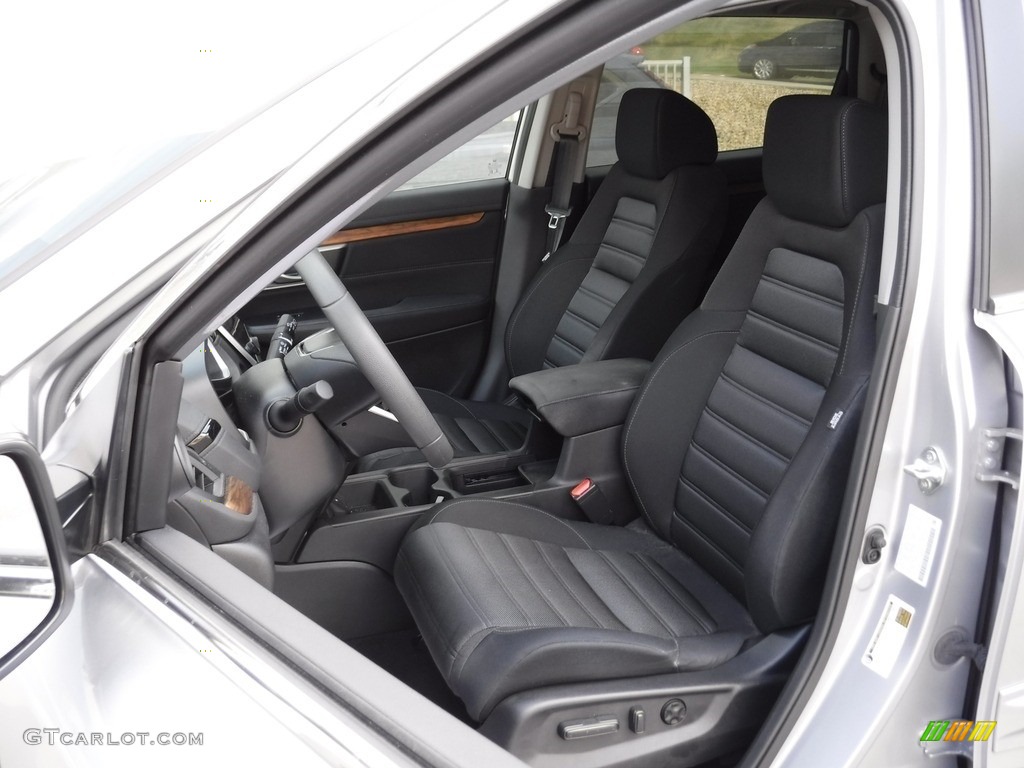 2018 CR-V EX AWD - Lunar Silver Metallic / Black photo #13
