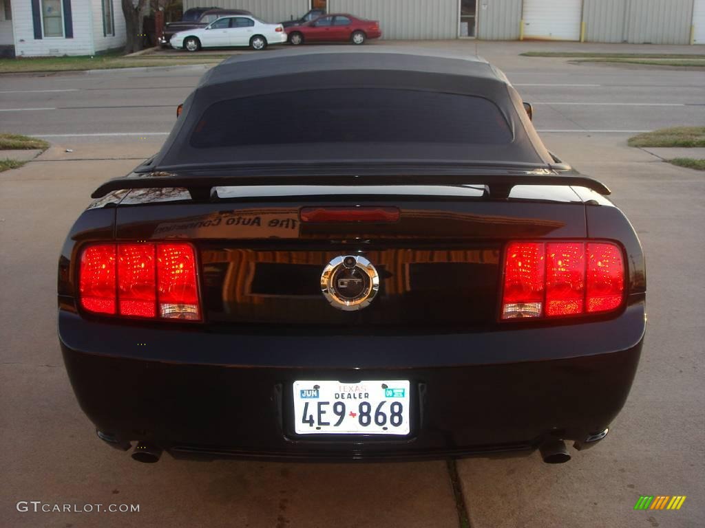 2006 Mustang GT Premium Convertible - Black / Dark Charcoal photo #5