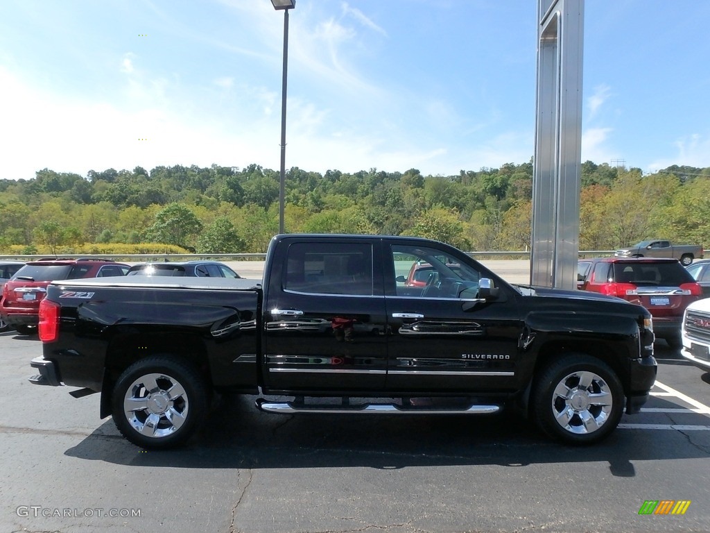 2016 Silverado 1500 LTZ Crew Cab 4x4 - Black / Cocoa/Dune photo #5