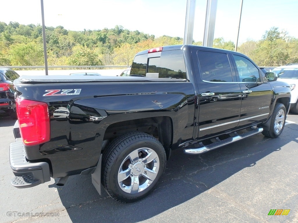 2016 Silverado 1500 LTZ Crew Cab 4x4 - Black / Cocoa/Dune photo #8