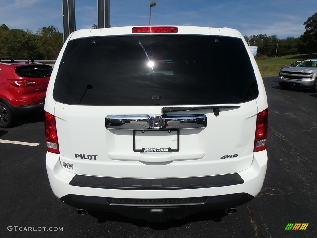 2013 Pilot EX-L 4WD - Taffeta White / Gray photo #9