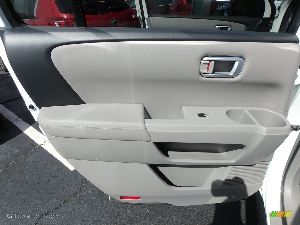2013 Pilot EX-L 4WD - Taffeta White / Gray photo #21