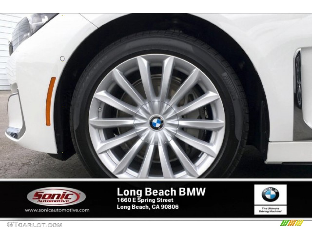 2020 7 Series 740i Sedan - Alpine White / Black photo #9