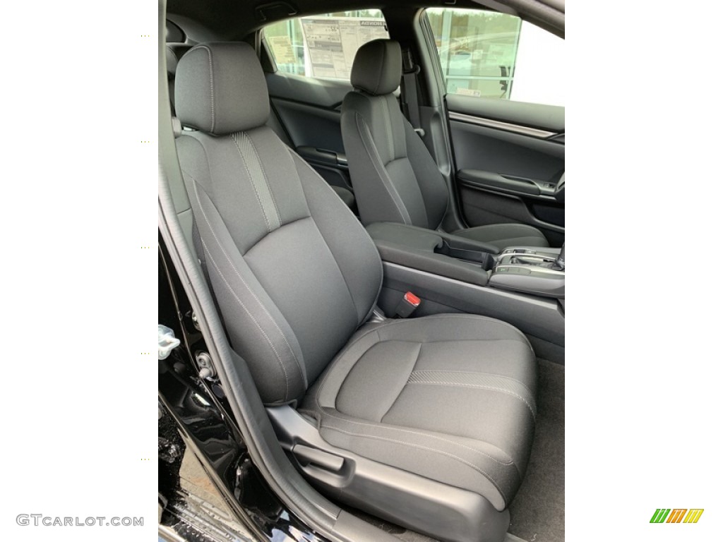 2019 Civic Sport Hatchback - Crystal Black Pearl / Black photo #27