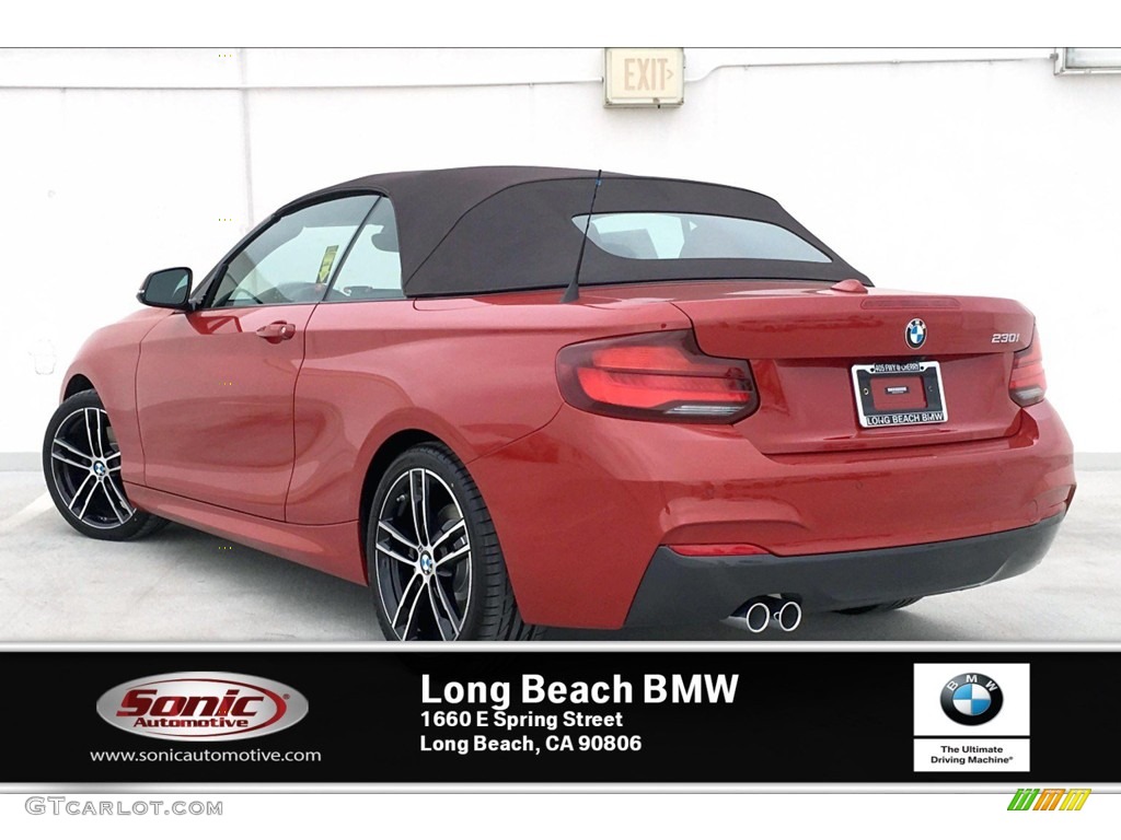 2020 2 Series 230i Convertible - Melbourne Red Metallic / Coral Red photo #3