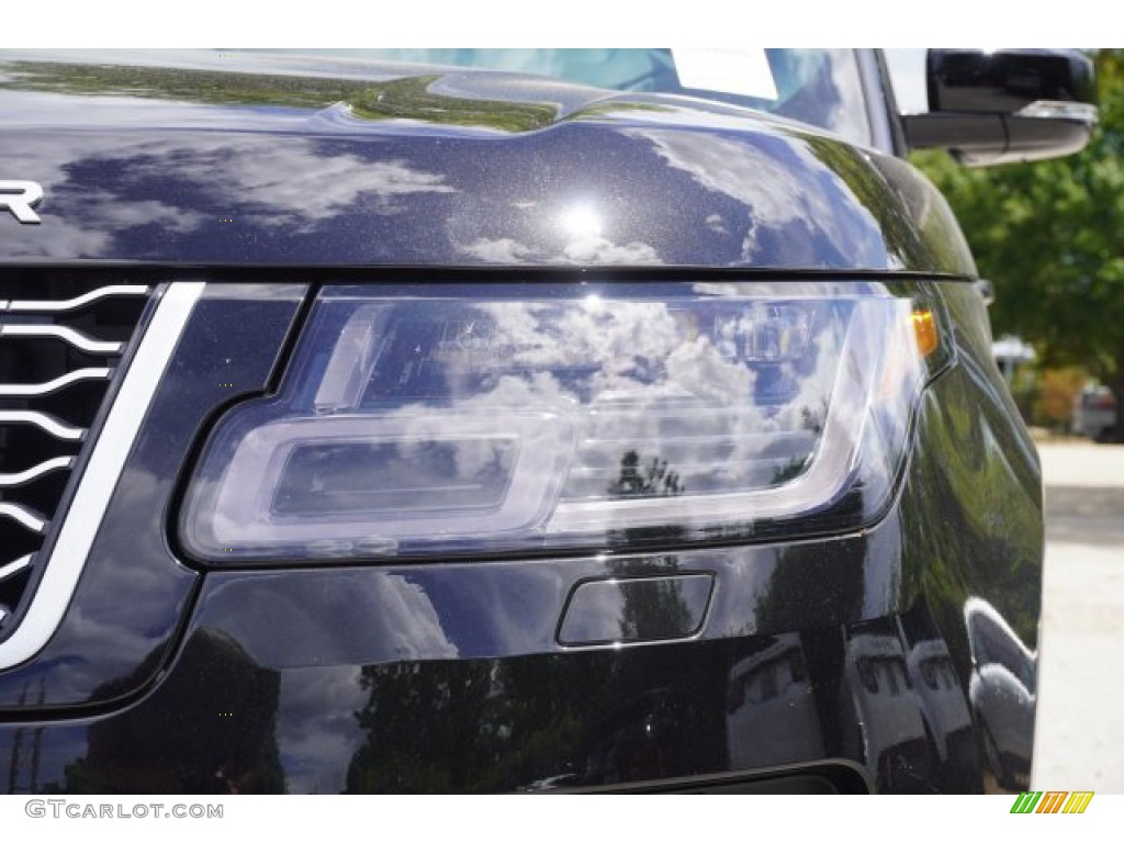 2020 Range Rover HSE - Santorini Black Metallic / Ebony photo #9