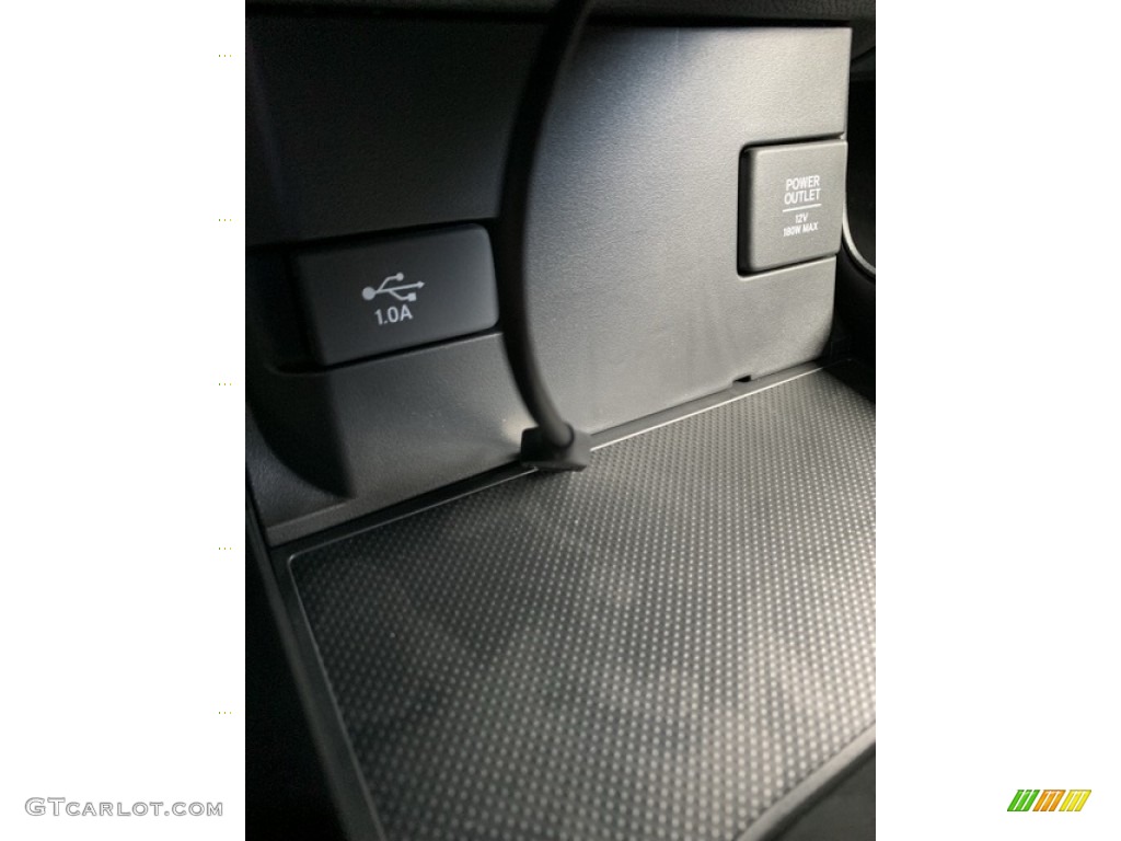 2019 Civic Sport Hatchback - Crystal Black Pearl / Black photo #35