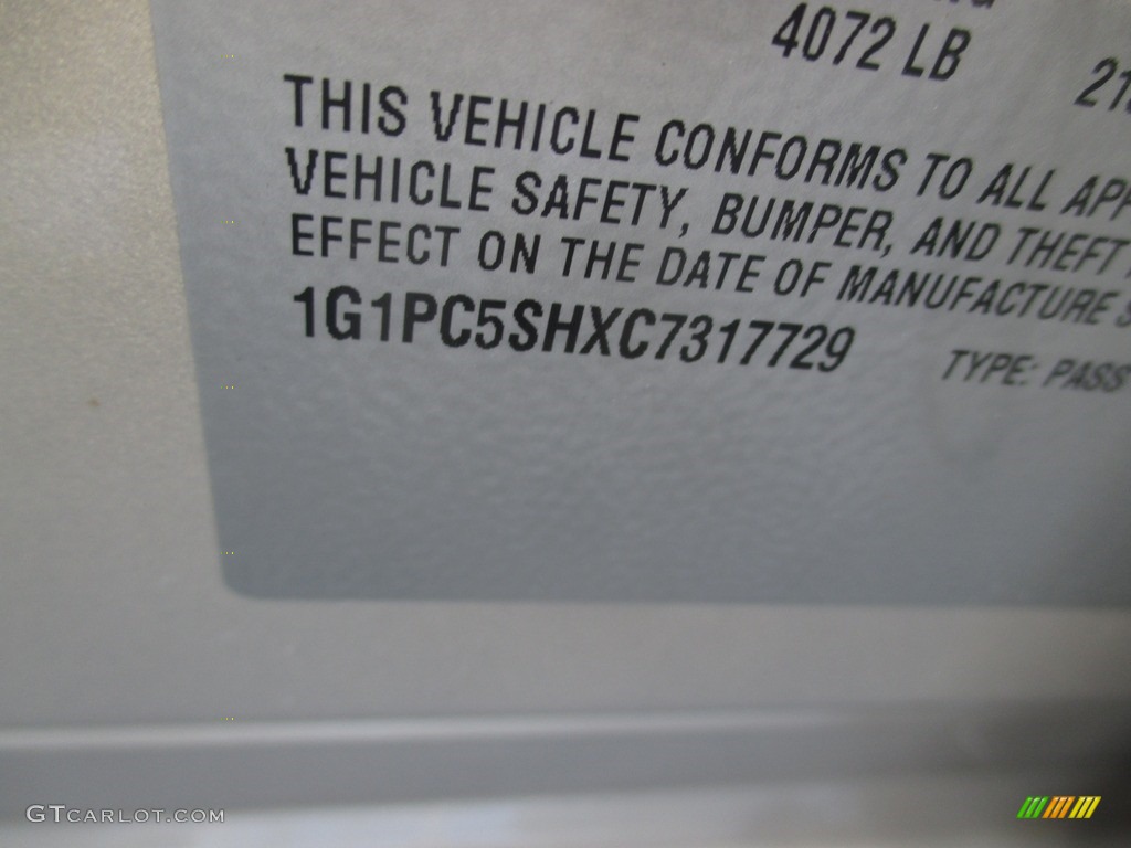 2012 Cruze LS - Gold Mist Metallic / Jet Black/Medium Titanium photo #19