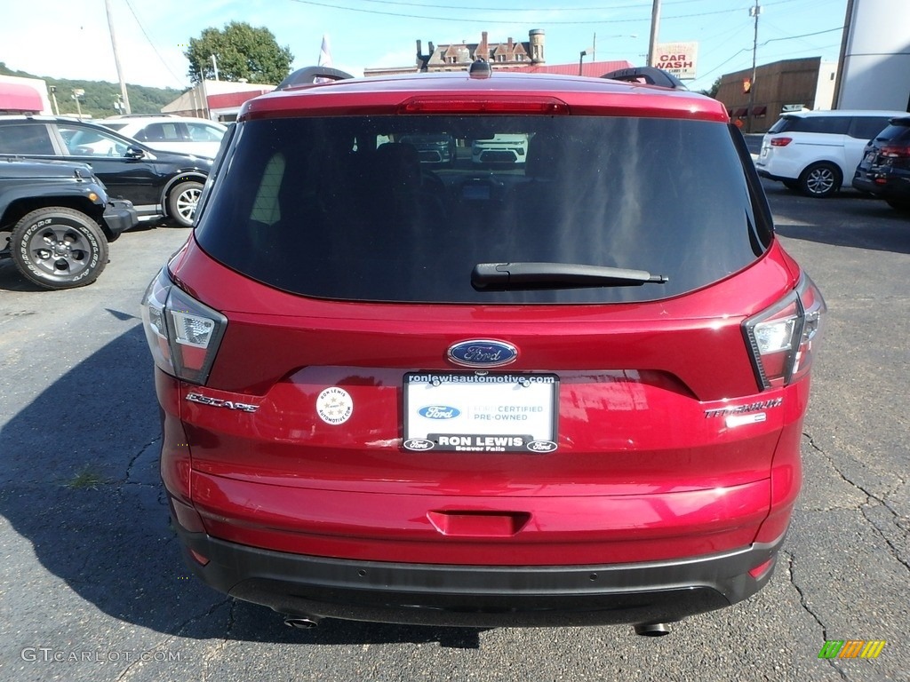 2017 Escape Titanium 4WD - Ruby Red / Charcoal Black photo #3