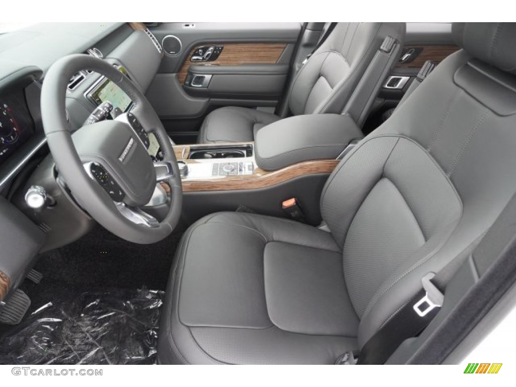 Ebony Interior 2020 Land Rover Range Rover HSE Photo #135238347