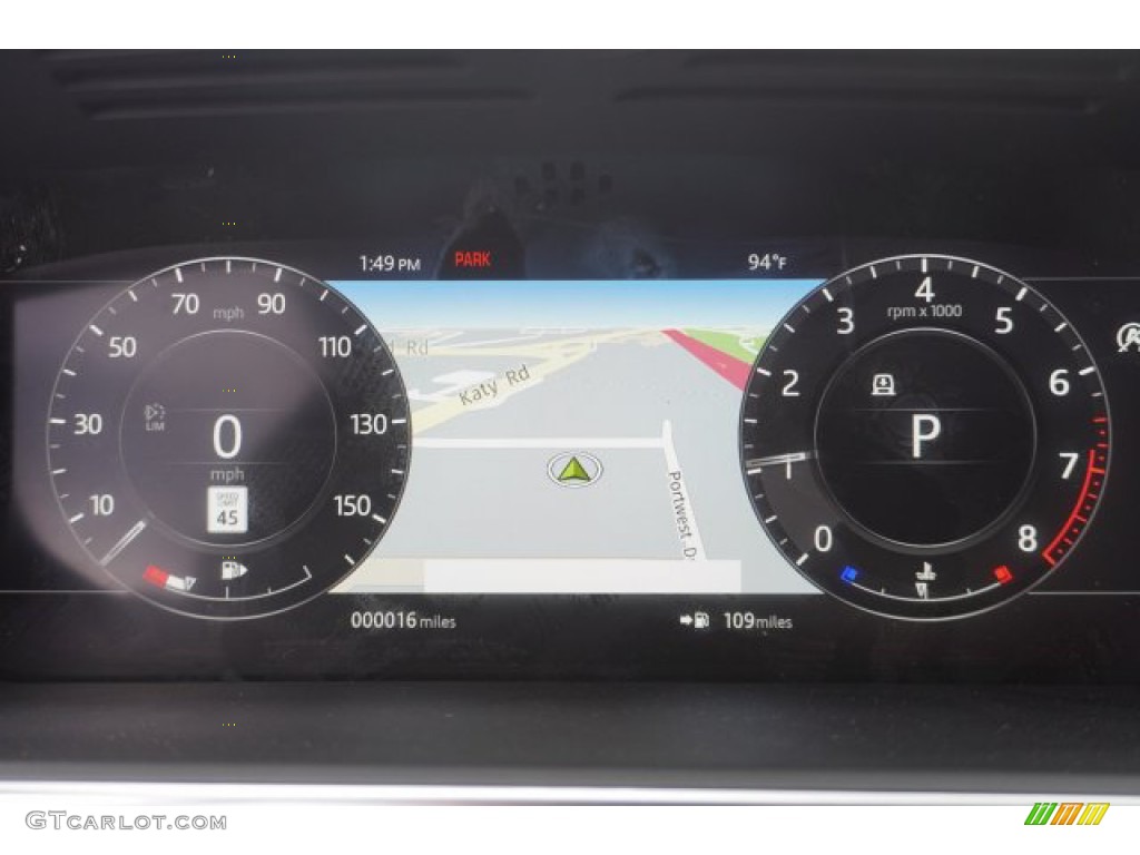 2020 Land Rover Range Rover HSE Gauges Photo #135238392