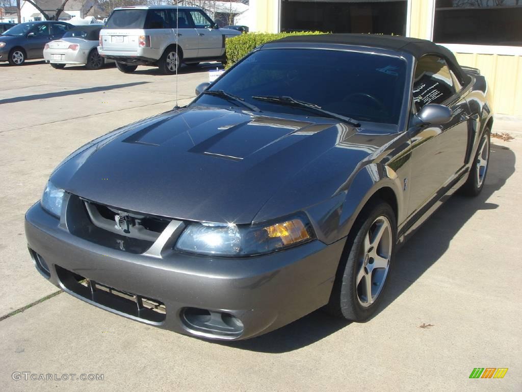 2003 Mustang Cobra Convertible - Dark Shadow Grey Metallic / Dark Charcoal photo #1