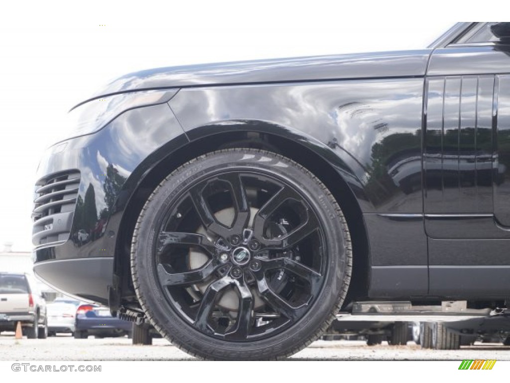 2020 Range Rover HSE - Santorini Black Metallic / Ebony photo #8