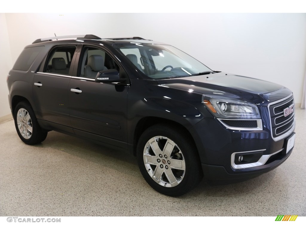 2017 Acadia Limited AWD - Dark Sapphire Blue Metallic / Light Titanium photo #1