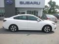 Crystal White Pearl 2020 Subaru Legacy 2.5i Premium Exterior