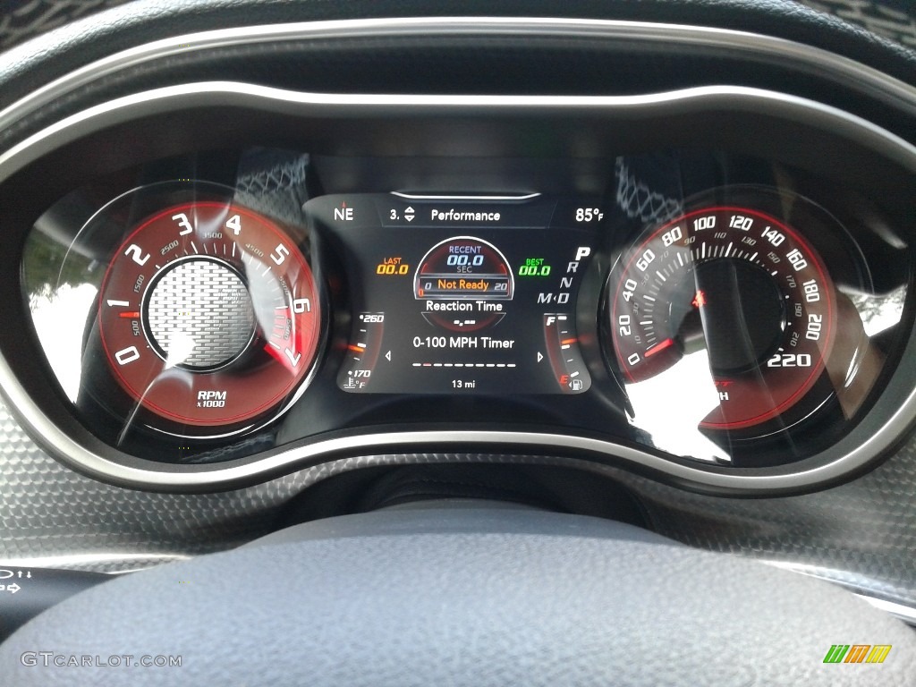 2019 Dodge Challenger SRT Hellcat Redeye Widebody Gauges Photo #135240333