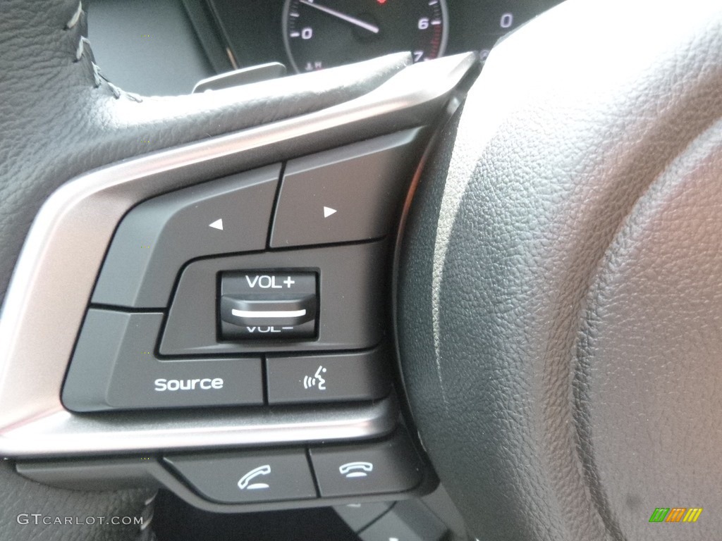 2020 Subaru Legacy 2.5i Premium Slate Black Steering Wheel Photo #135240417