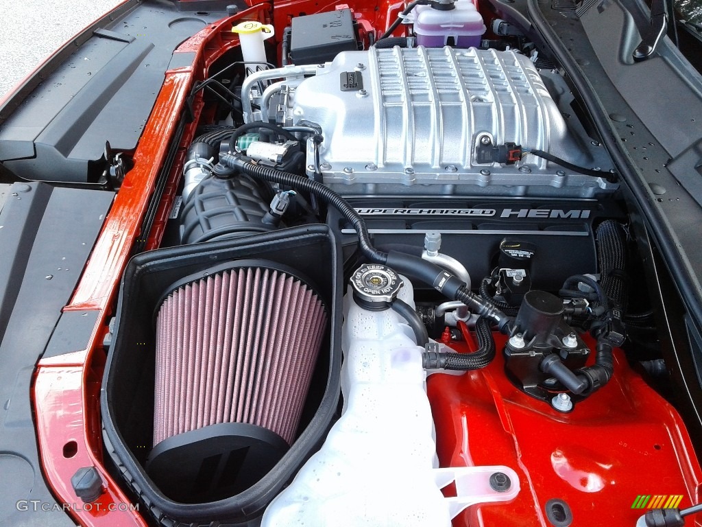 2019 Dodge Challenger SRT Hellcat Redeye Widebody 6.2 Liter Supercharged HEMI OHV 16-Valve VVT V8 Engine Photo #135240592