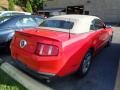 2011 Race Red Ford Mustang V6 Premium Convertible  photo #3