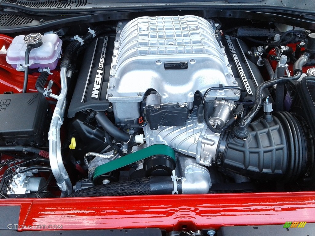 2019 Dodge Challenger SRT Hellcat Redeye Widebody 6.2 Liter Supercharged HEMI OHV 16-Valve VVT V8 Engine Photo #135240606