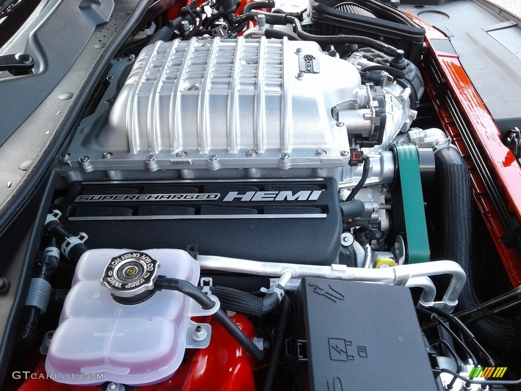 2019 Dodge Challenger SRT Hellcat Redeye Widebody 6.2 Liter Supercharged HEMI OHV 16-Valve VVT V8 Engine Photo #135240627