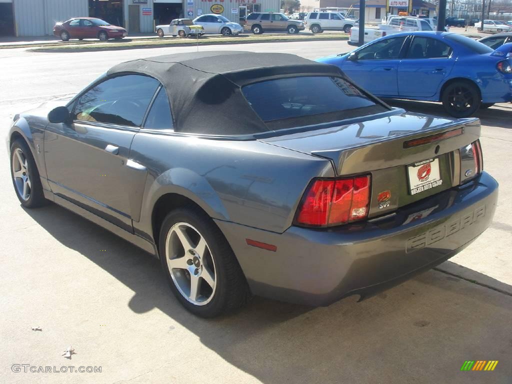 2003 Mustang Cobra Convertible - Dark Shadow Grey Metallic / Dark Charcoal photo #6
