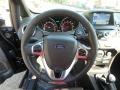 2019 Ford Fiesta Smoke Storm/Charcoal Recaro Interior Steering Wheel Photo