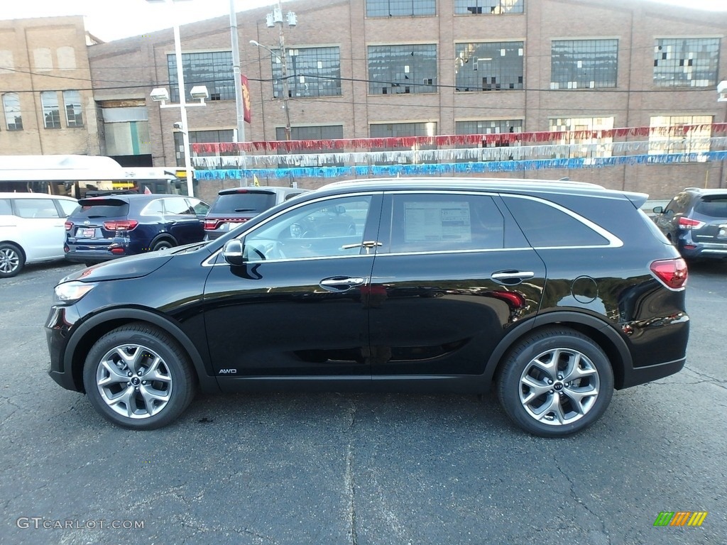 Ebony Black 2019 Kia Sorento SX AWD Exterior Photo #135241155