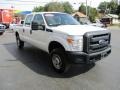 Oxford White - F250 Super Duty XL Crew Cab 4x4 Photo No. 5