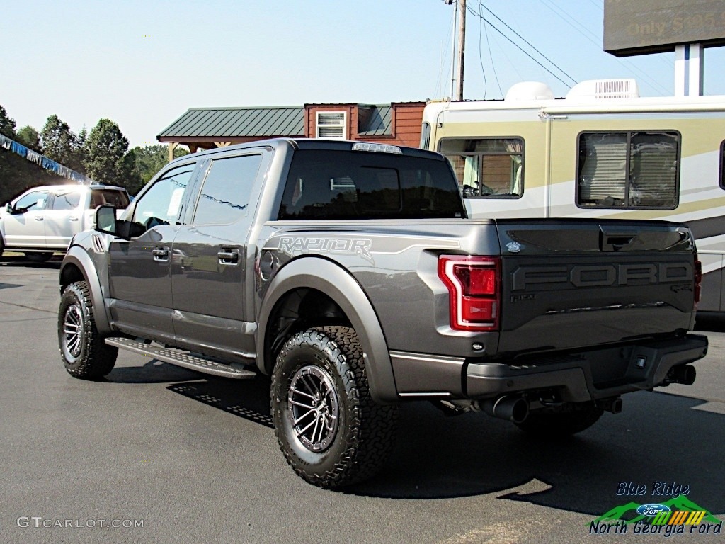 2019 F150 SVT Raptor SuperCrew 4x4 - Magnetic / Raptor Black photo #3