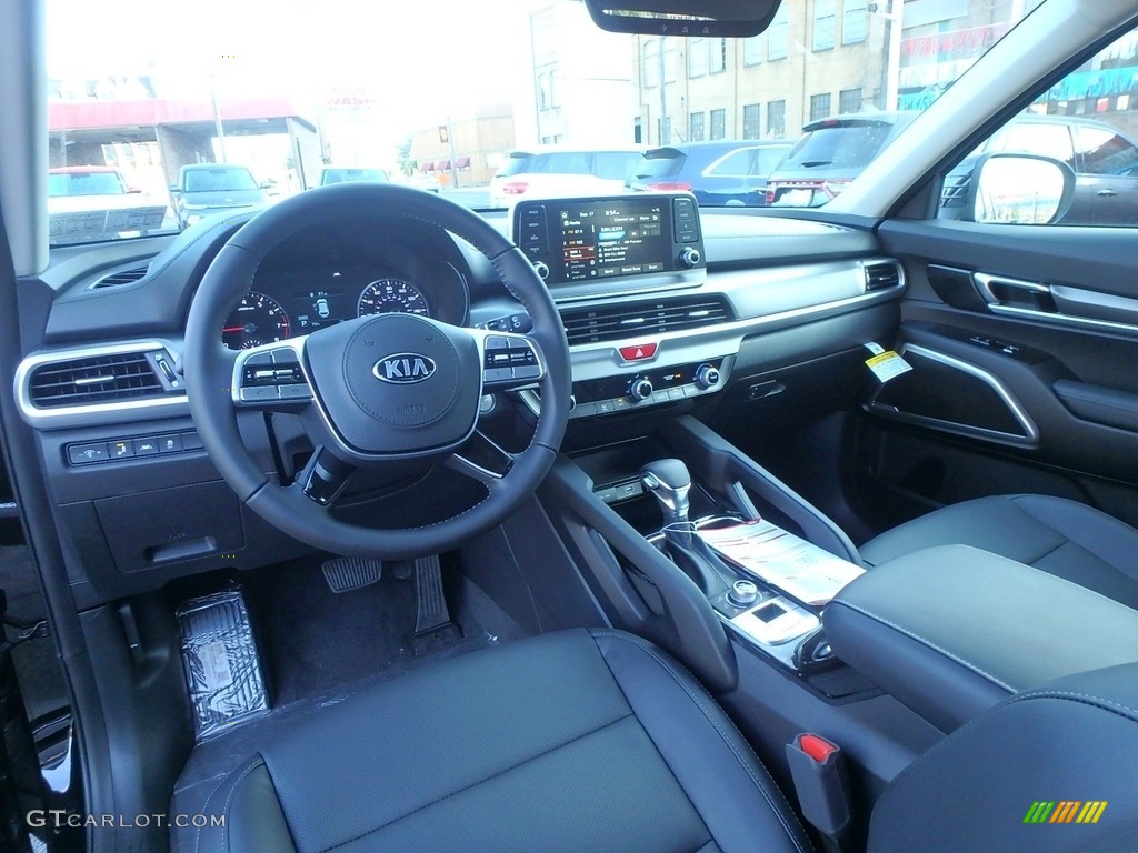 Black Interior 2020 Kia Telluride LX AWD Photo #135242973