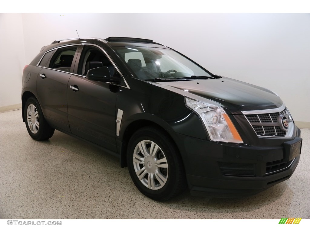 2012 SRX Luxury AWD - Black Ice Metallic / Ebony/Ebony photo #1