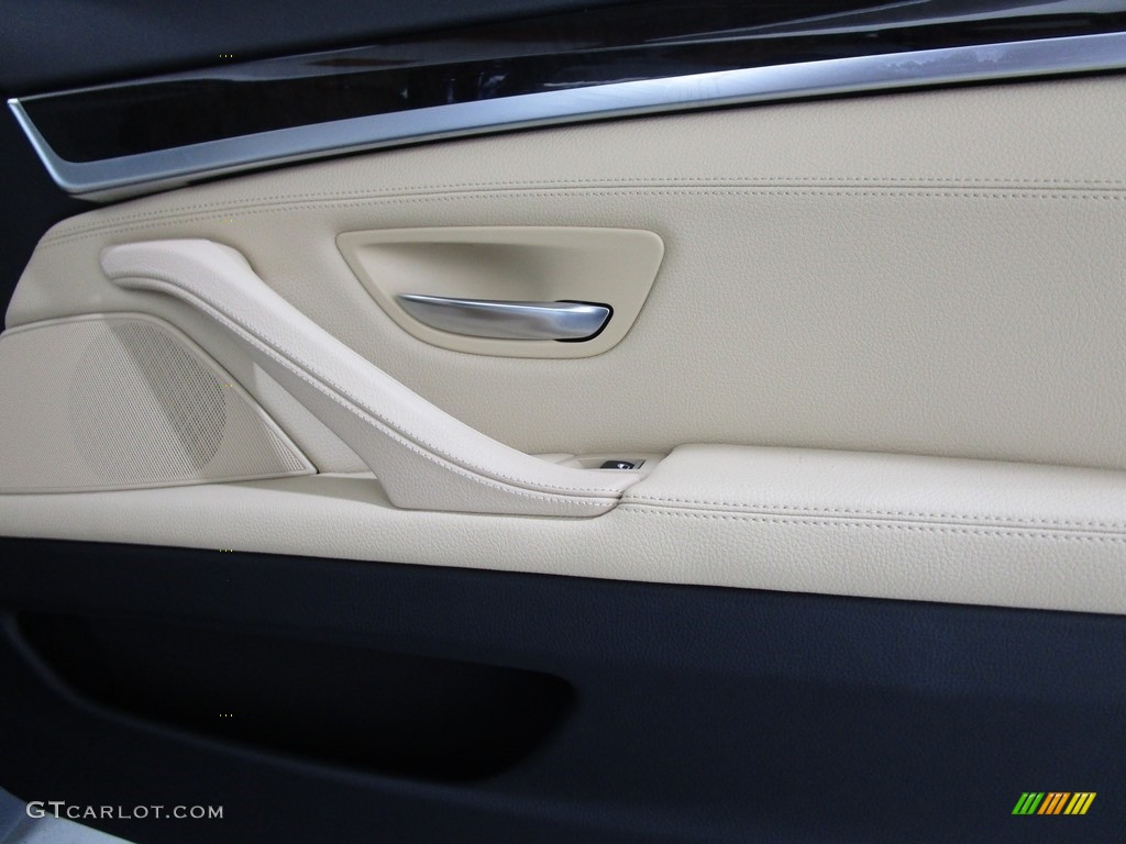 2016 5 Series 528i xDrive Sedan - Mediterranean Blue Metallic / Venetian Beige/Black photo #13