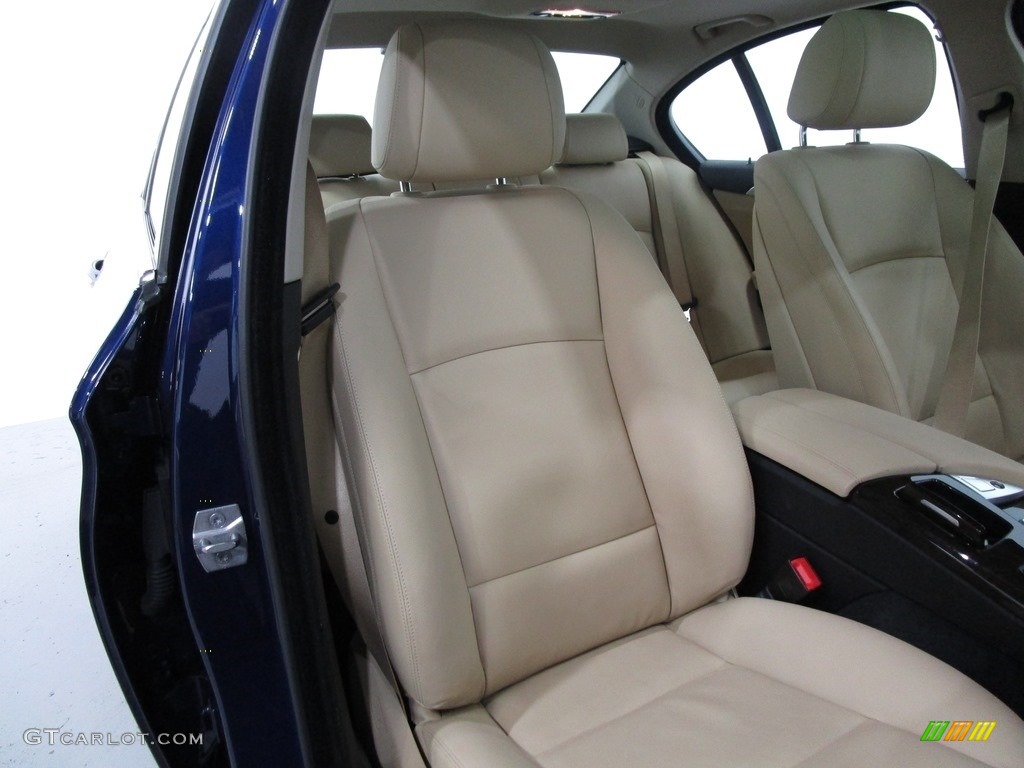 2016 5 Series 528i xDrive Sedan - Mediterranean Blue Metallic / Venetian Beige/Black photo #14