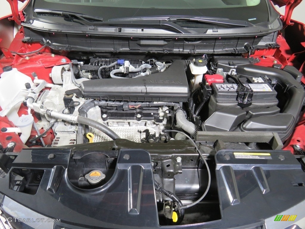 2019 Rogue SV AWD - Scarlet Ember / Charcoal photo #7