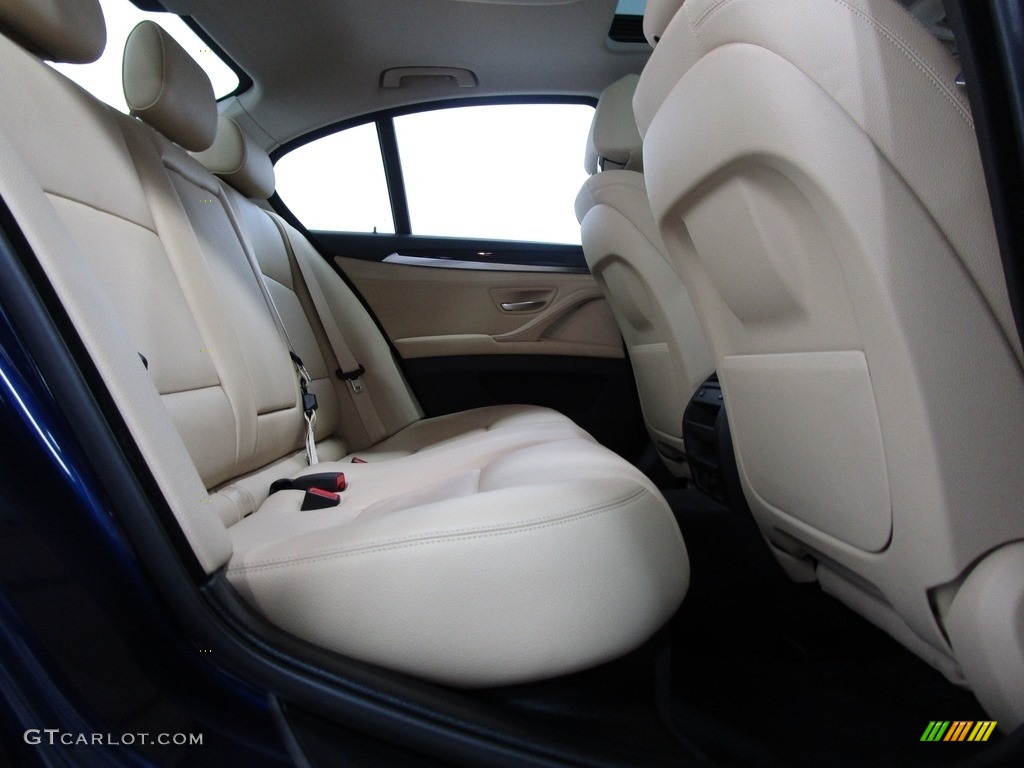 2016 5 Series 528i xDrive Sedan - Mediterranean Blue Metallic / Venetian Beige/Black photo #18