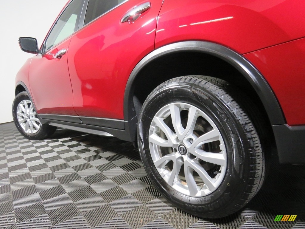 2019 Rogue SV AWD - Scarlet Ember / Charcoal photo #10