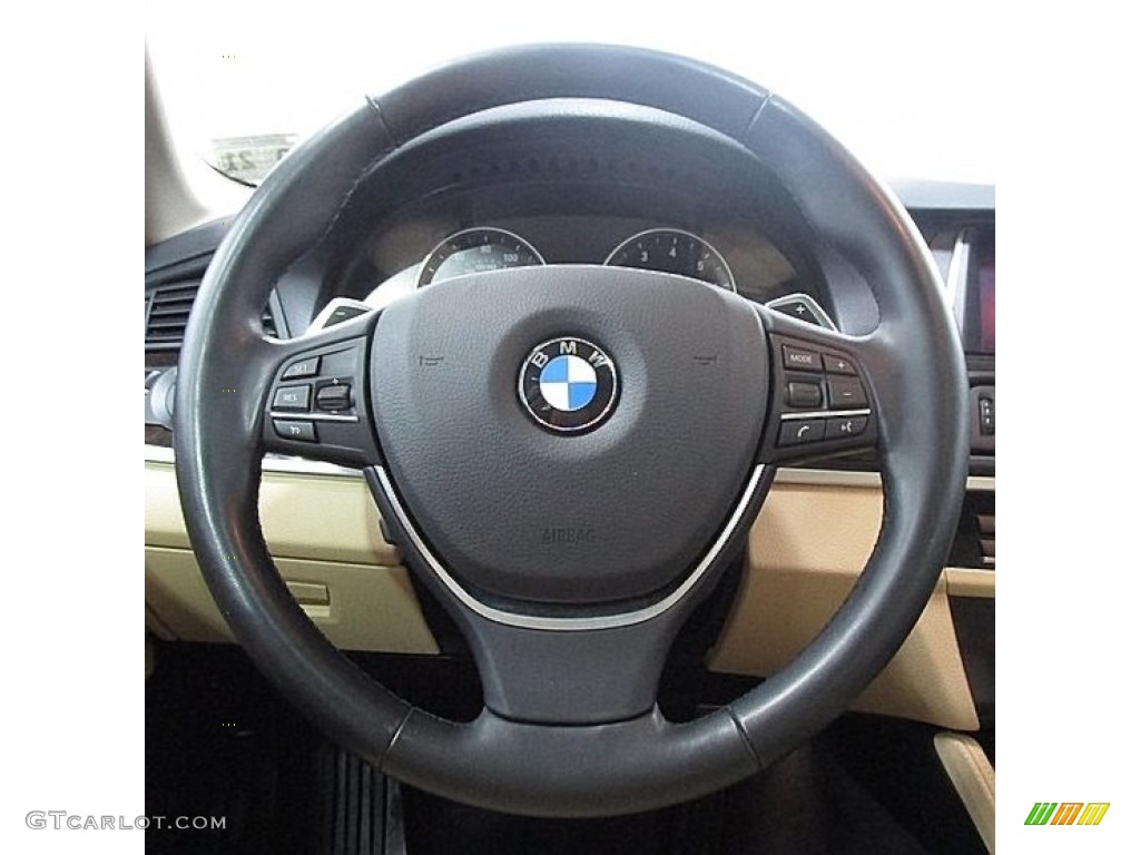 2016 5 Series 528i xDrive Sedan - Mediterranean Blue Metallic / Venetian Beige/Black photo #23