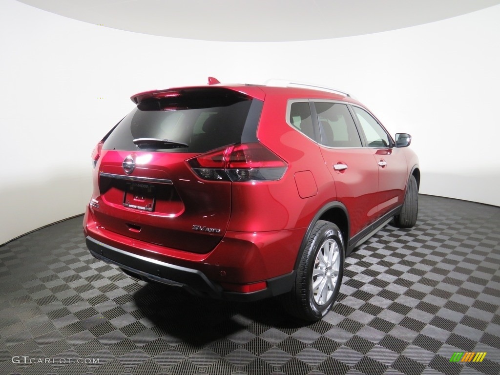 2019 Rogue SV AWD - Scarlet Ember / Charcoal photo #16