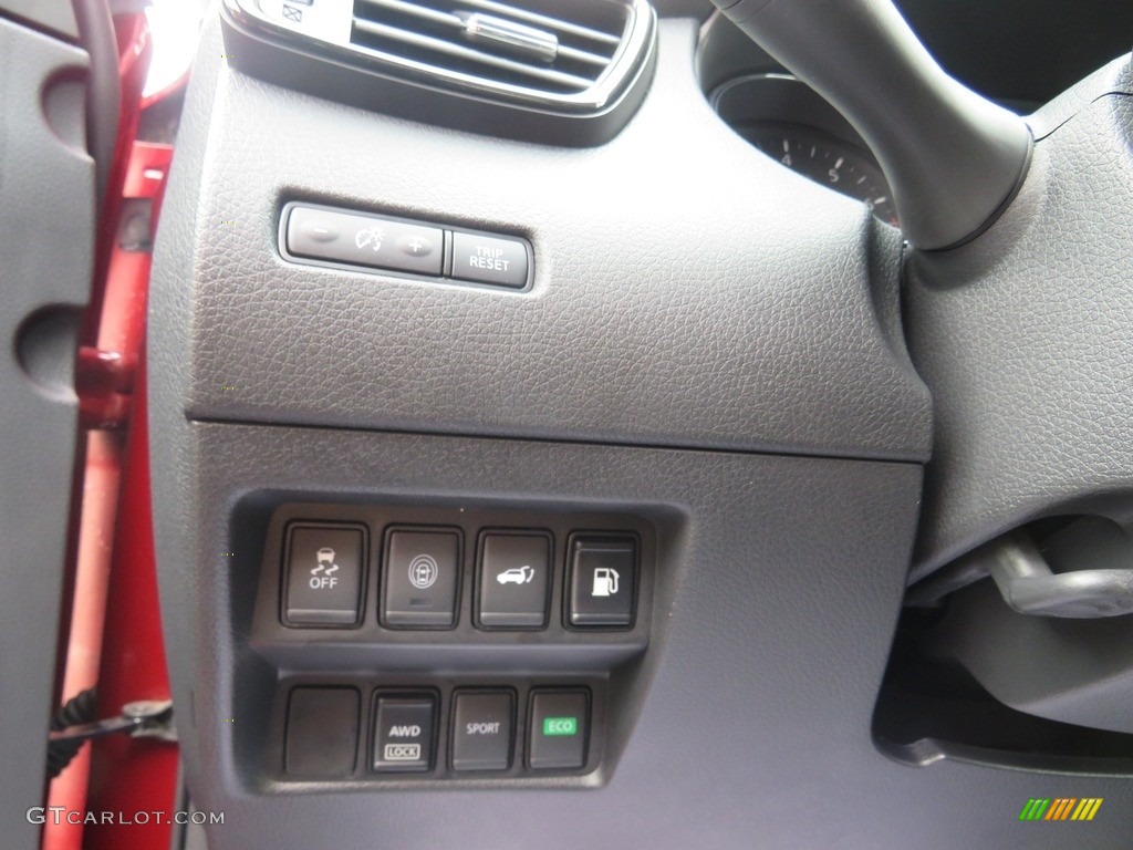 2019 Rogue SV AWD - Scarlet Ember / Charcoal photo #19