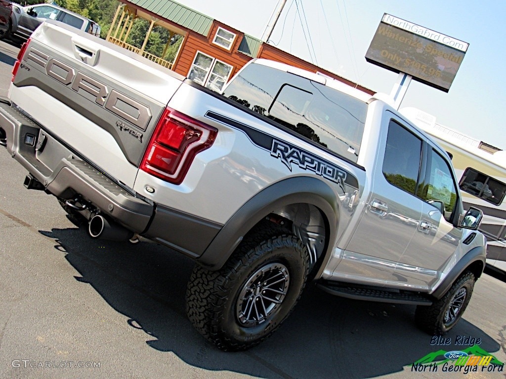 2019 F150 SVT Raptor SuperCrew 4x4 - Ingot Silver / Raptor Black photo #38