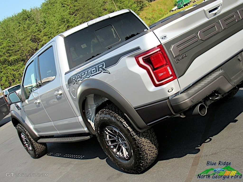 2019 F150 SVT Raptor SuperCrew 4x4 - Ingot Silver / Raptor Black photo #39