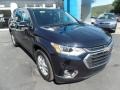 2020 Midnight Blue Metallic Chevrolet Traverse LT AWD #135223451